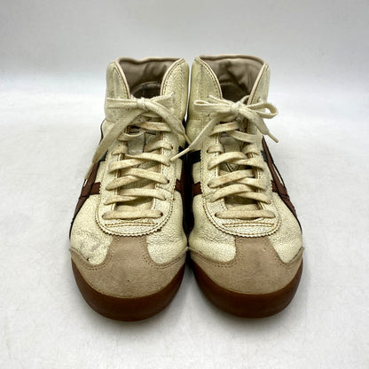 【現状渡し品】【メンズ/レディース】 ONITSUKA TIGER オニツカタイガー THL328 MEXICO MID RUNNER メキシコ ミッドランナー 靴 スニーカー シューズ 162-250718-ma-08-izu サイズ：26cm カラー：BEIGE 万代Net店