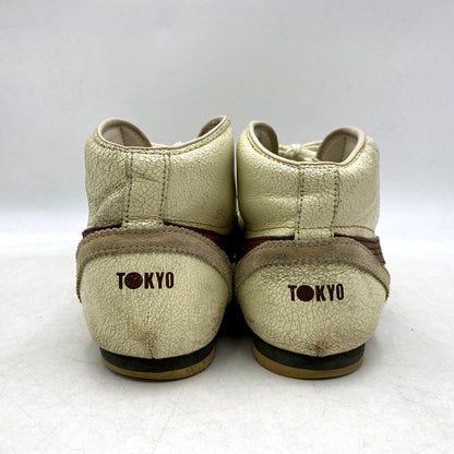 【現状渡し品】【メンズ/レディース】 ONITSUKA TIGER オニツカタイガー THL328 MEXICO MID RUNNER メキシコ ミッドランナー 靴 スニーカー シューズ 162-250718-ma-08-izu サイズ：26cm カラー：BEIGE 万代Net店