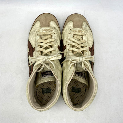 【現状渡し品】【メンズ/レディース】 ONITSUKA TIGER オニツカタイガー THL328 MEXICO MID RUNNER メキシコ ミッドランナー 靴 スニーカー シューズ 162-250718-ma-08-izu サイズ：26cm カラー：BEIGE 万代Net店