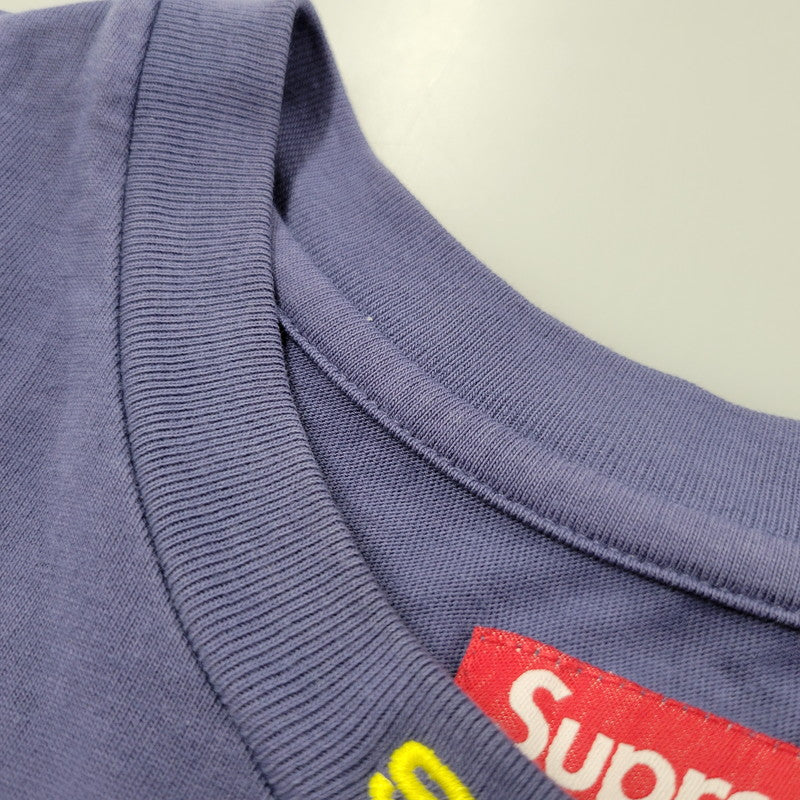 【中古品】【メンズ】 EMBROIDERED COLLAR L/S TOP エンブロイダード カラー ロングスリーブ トップ 長袖 Tシャツ トップス 149-250714-as-08-izu サイズ：XXL カラー：パープル 万代Net店