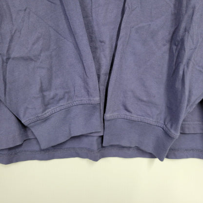 【中古品】【メンズ】 EMBROIDERED COLLAR L/S TOP エンブロイダード カラー ロングスリーブ トップ 長袖 Tシャツ トップス 149-250714-as-08-izu サイズ：XXL カラー：パープル 万代Net店