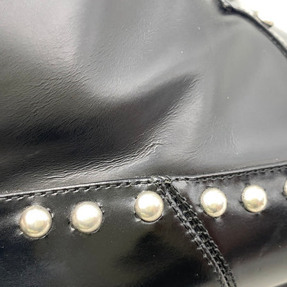 【中古品】【レディース】 STUDS BOOTS スタッズ ブーツ シューズ 靴 183-250714-as-27-izu サイズ：35.5 カラー：ブラック 万代Net店