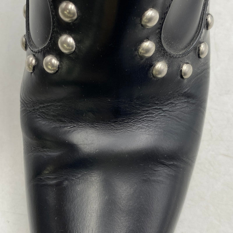 【中古品】【レディース】 STUDS BOOTS スタッズ ブーツ シューズ 靴 183-250714-as-27-izu サイズ：35.5 カラー：ブラック 万代Net店