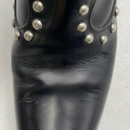 【中古品】【レディース】 STUDS BOOTS スタッズ ブーツ シューズ 靴 183-250714-as-27-izu サイズ：35.5 カラー：ブラック 万代Net店