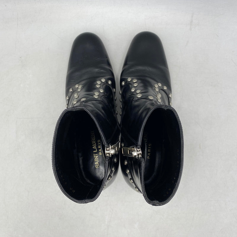 【中古品】【レディース】 STUDS BOOTS スタッズ ブーツ シューズ 靴 183-250714-as-27-izu サイズ：35.5 カラー：ブラック 万代Net店