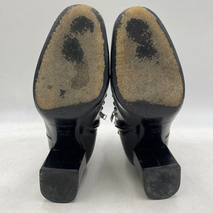 【中古品】【レディース】 STUDS BOOTS スタッズ ブーツ シューズ 靴 183-250714-as-27-izu サイズ：35.5 カラー：ブラック 万代Net店