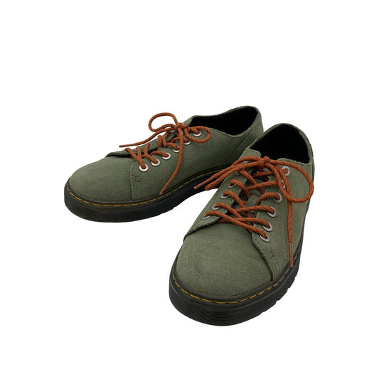 【中古品】Dr.Martens ドクターマーチン DANTE ダンテ SUEDE スウェード 6タイ 靴 スニーカー シューズ 164-250718-rk-05-izu サイズ：25cm カラー：カーキグリーン 万代Net店