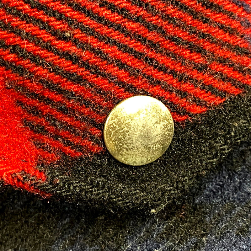 【中古品】【メンズ】 WOOLRICH ウールリッチ 1650-113 80S WOOL CHECK HOODED COAT 80年代 ウールチェックフーデッドコート アウター 長袖 146-250717-ma-03-izu サイズ：M カラー：赤系マルチ 万代Net店