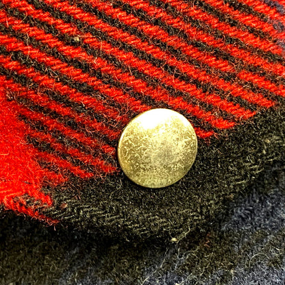 【中古品】【メンズ】 WOOLRICH ウールリッチ 1650-113 80S WOOL CHECK HOODED COAT 80年代 ウールチェックフーデッドコート アウター 長袖 146-250717-ma-03-izu サイズ：M カラー：赤系マルチ 万代Net店