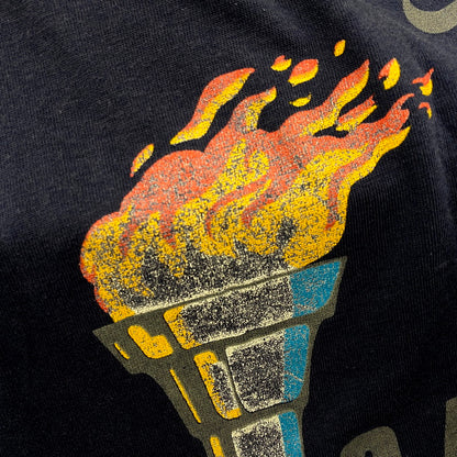 【中古品】【メンズ】 1984 USA OLYMPICS 80S SS TEE ユーエスエー オリンピック 80年代 ショートスリーブT トップス 半袖 146-250717-ma-04-izu サイズ：M カラー：ネイビー 万代Net店