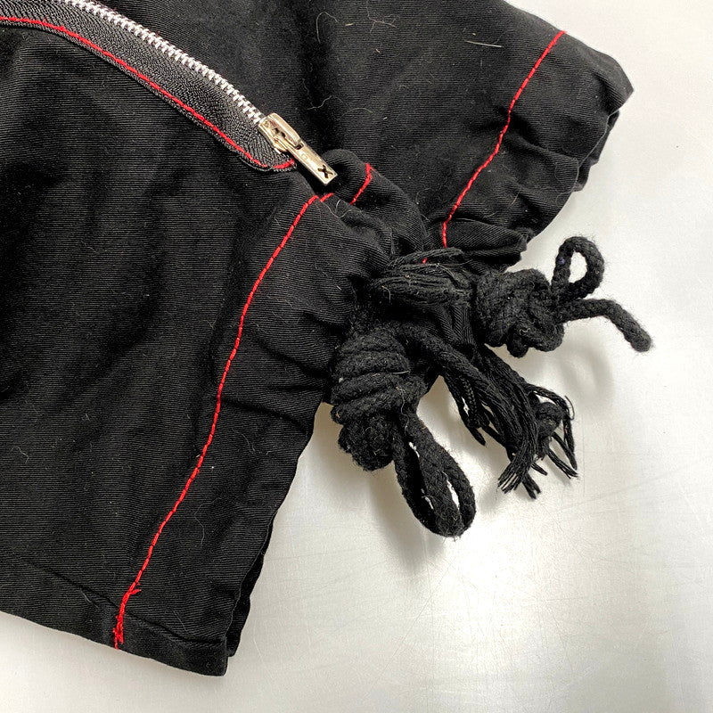 【中古品】【メンズ】 TRIPP NYC トリップニューヨークシティ 中国製 2WAY BONDAGE PANTS ツーウェイボンデージパンツ ズボン ボトムス 157-250717-ma-02-izu サイズ：XXS カラー：BLACK/RED 万代Net店