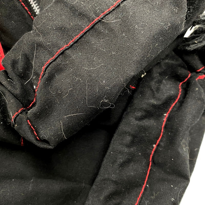 【中古品】【メンズ】 TRIPP NYC トリップニューヨークシティ 中国製 2WAY BONDAGE PANTS ツーウェイボンデージパンツ ズボン ボトムス 157-250717-ma-02-izu サイズ：XXS カラー：BLACK/RED 万代Net店