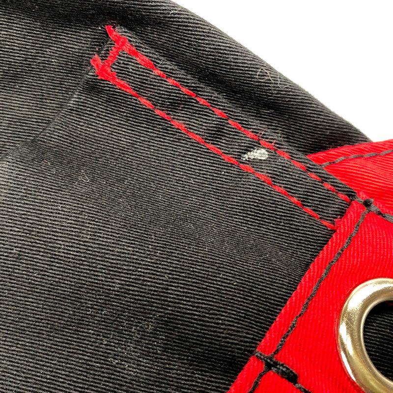 【中古品】【メンズ】 TRIPP NYC トリップニューヨークシティ 中国製 2WAY BONDAGE PANTS ツーウェイボンデージパンツ ズボン ボトムス 157-250717-ma-02-izu サイズ：XXS カラー：BLACK/RED 万代Net店