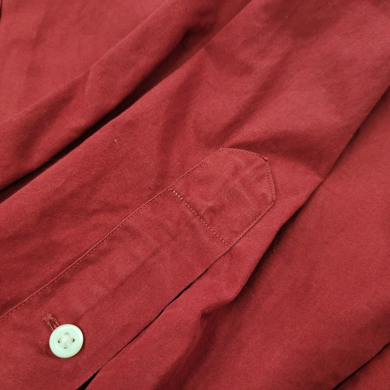 【中古品】【メンズ】 RALPH LAUREN ラルフローレン CLASSIC FIT LS BD SHIRT クラシックフィット ロングスリーブ ボタンダウン シャツ 長袖 トップス 146-250719-as-15-izu サイズ：XXL カラー：レッド 万代Net店