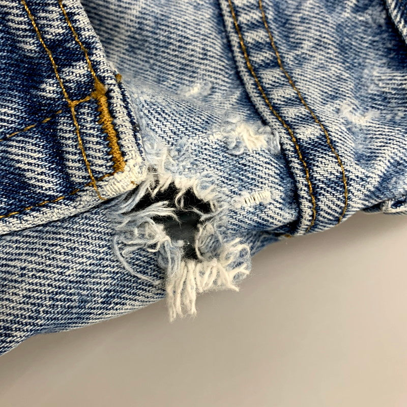 【現状渡し品】【メンズ】 Carhartt カーハート RELAXED FIT DENIM PANTS B160DST リラックスフィット デニムパンツ メキシコ製 ジーンズ ボトムス 157-250719-as-28-izu サイズ：36×30 カラー：ライトインディゴ 万代Net店