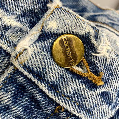 【現状渡し品】【メンズ】 Carhartt カーハート RELAXED FIT DENIM PANTS B160DST リラックスフィット デニムパンツ メキシコ製 ジーンズ ボトムス 157-250719-as-28-izu サイズ：36×30 カラー：ライトインディゴ 万代Net店