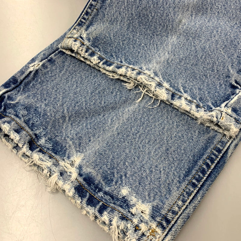 【現状渡し品】【メンズ】 Carhartt カーハート RELAXED FIT DENIM PANTS B160DST リラックスフィット デニムパンツ メキシコ製 ジーンズ ボトムス 157-250719-as-28-izu サイズ：36×30 カラー：ライトインディゴ 万代Net店