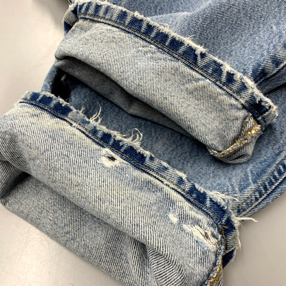 【現状渡し品】【メンズ】 Carhartt カーハート RELAXED FIT DENIM PANTS B160DST リラックスフィット デニムパンツ メキシコ製 ジーンズ ボトムス 157-250719-as-28-izu サイズ：36×30 カラー：ライトインディゴ 万代Net店