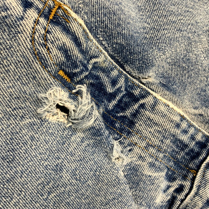 【現状渡し品】【メンズ】 Carhartt カーハート RELAXED FIT DENIM PANTS B160DST リラックスフィット デニムパンツ メキシコ製 ジーンズ ボトムス 157-250719-as-28-izu サイズ：36×30 カラー：ライトインディゴ 万代Net店