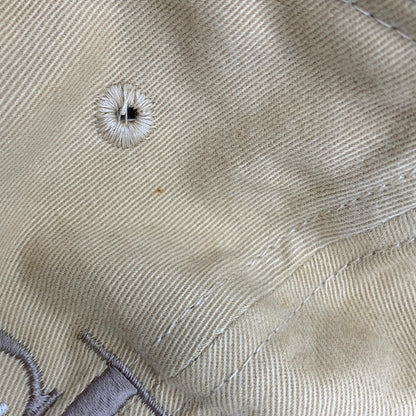 【中古品】【メンズ/レディース】 Calvin klein Jeans カルバンクラインジーンズ USA製 SNAP BACK COTTON CAP BEIGE スナップ バック コットン キャップ 帽子 185-250720-km-09-izu サイズ：F カラー：ベージュ 万代Net店