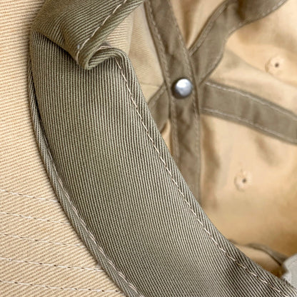 【中古品】【メンズ/レディース】 Calvin klein Jeans カルバンクラインジーンズ USA製 SNAP BACK COTTON CAP BEIGE スナップ バック コットン キャップ 帽子 185-250720-km-09-izu サイズ：F カラー：ベージュ 万代Net店