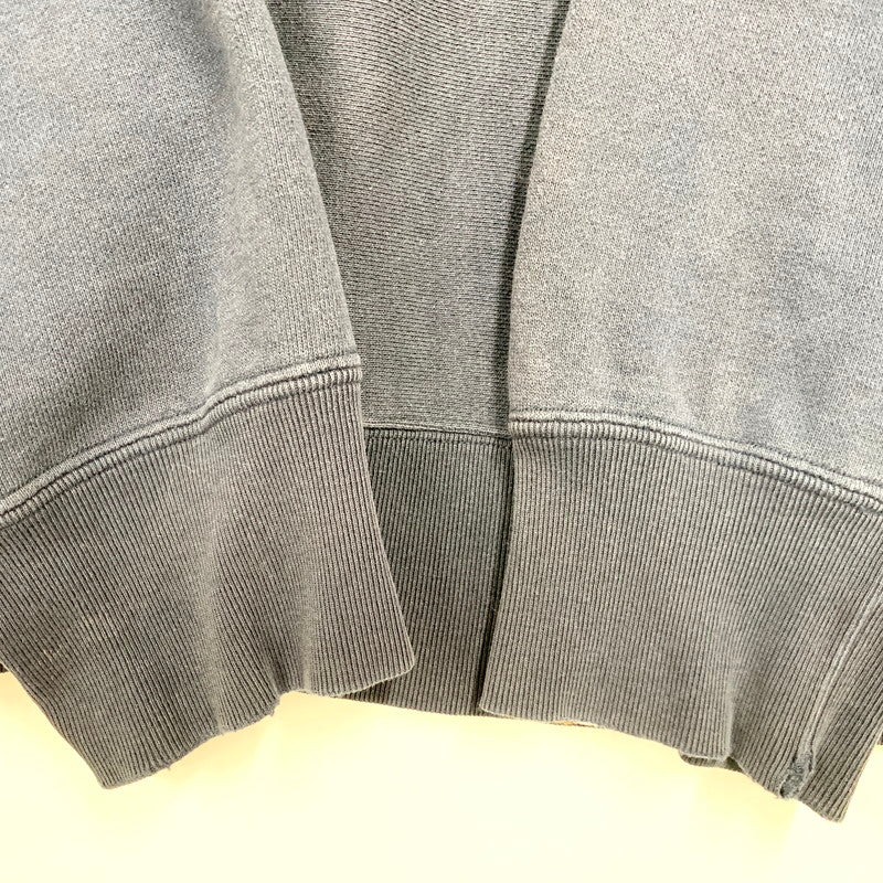 【現状渡し品】【メンズ】 FRONT PRINT SWEATSHIRT フロント プリント スウェットシャツ トレーナー 長袖 トップス 142-250719-as-20-izu サイズ：M カラー：ネイビー 万代Net店