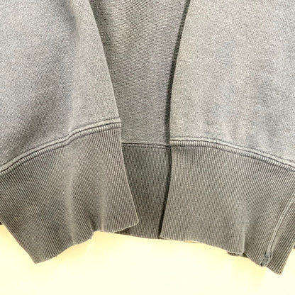 【現状渡し品】【メンズ】 FRONT PRINT SWEATSHIRT フロント プリント スウェットシャツ トレーナー 長袖 トップス 142-250719-as-20-izu サイズ：M カラー：ネイビー 万代Net店