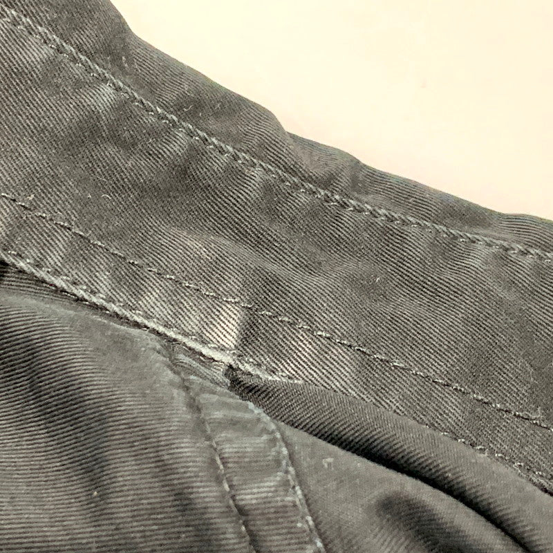 【中古品】【メンズ】 S-DUSTIN LS DOCKING SHIRT A00094 ロングスリーブ ドッキング シャツ 長袖 トップス 141-250719-as-27-izu サイズ：S カラー：ブラック×インディゴ 万代Net店