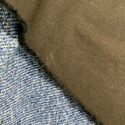 【中古品】【メンズ】 S-DUSTIN LS DOCKING SHIRT A00094 ロングスリーブ ドッキング シャツ 長袖 トップス 141-250719-as-27-izu サイズ：S カラー：ブラック×インディゴ 万代Net店