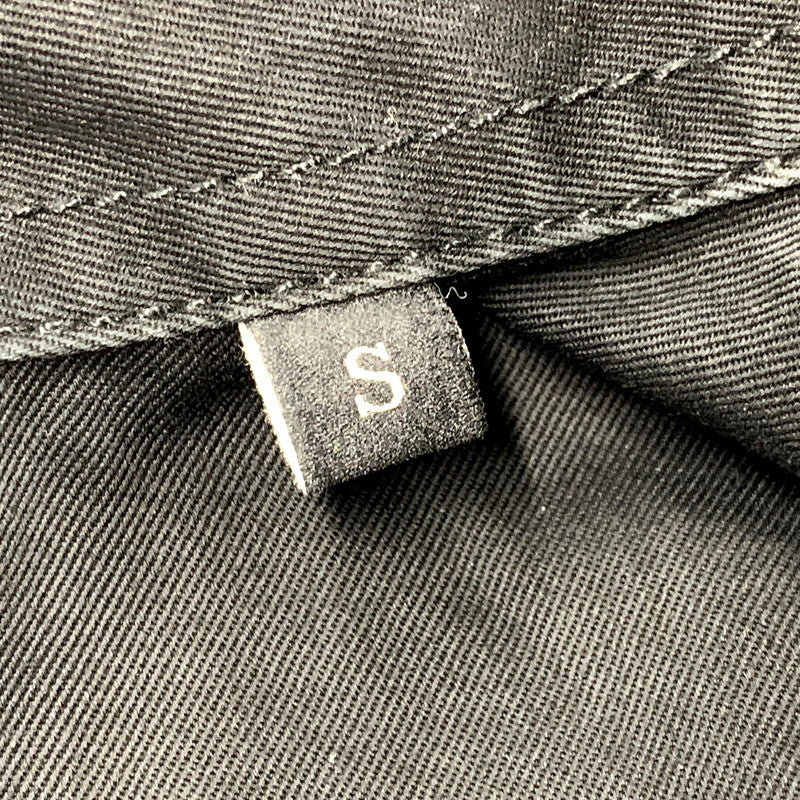 【中古品】【メンズ】 S-DUSTIN LS DOCKING SHIRT A00094 ロングスリーブ ドッキング シャツ 長袖 トップス 141-250719-as-27-izu サイズ：S カラー：ブラック×インディゴ 万代Net店