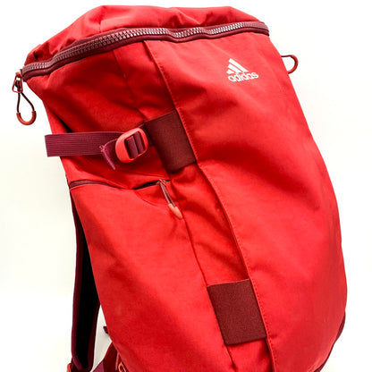 【現状渡し品】【メンズ/レディース】 adidas アディダス CF4027 OPS BACKPACK RED オーピーエス バックパック 鞄 カバン リュック 188-250720-km-11-izu カラー：レッド 万代Net店