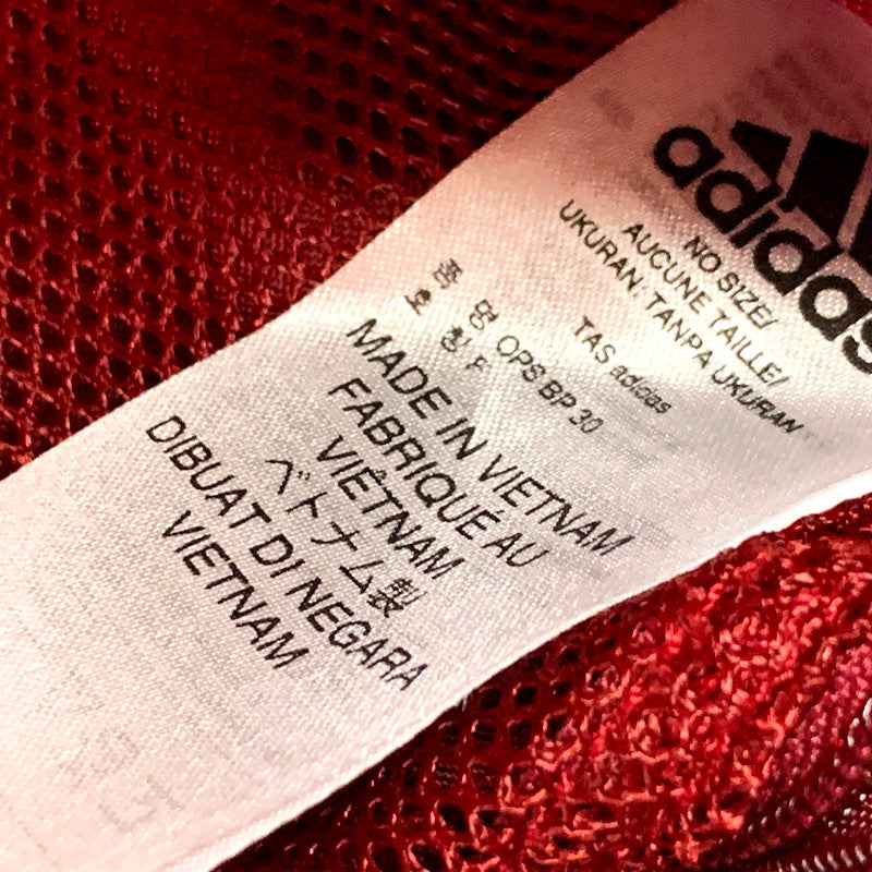 【現状渡し品】【メンズ/レディース】 adidas アディダス CF4027 OPS BACKPACK RED オーピーエス バックパック 鞄 カバン リュック 188-250720-km-11-izu カラー：レッド 万代Net店