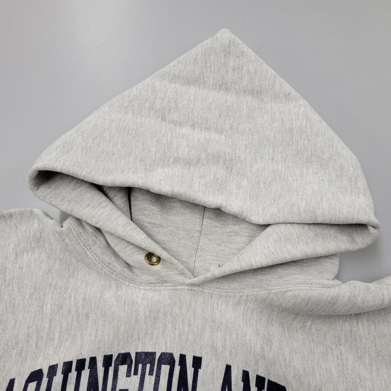 【中古品】【メンズ】 OLD CHAMPION オールド チャンピオ "WASHINGTON AND LEE UNIVERSITY" REVERSE WEAVE HOODIE リバースウィーブ スウェット パーカー ストリート 146-250721-rk-09-izu サイズ：XL カラー：グレー 万代Net店