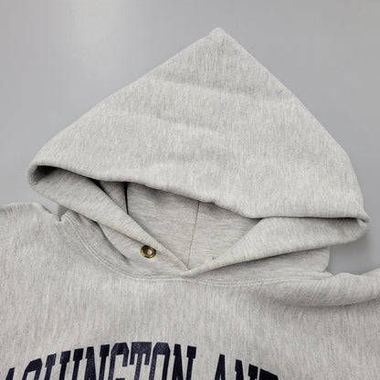 【中古品】【メンズ】 OLD CHAMPION オールド チャンピオ "WASHINGTON AND LEE UNIVERSITY" REVERSE WEAVE HOODIE リバースウィーブ スウェット パーカー ストリート 146-250721-rk-09-izu サイズ：XL カラー：グレー 万代Net店