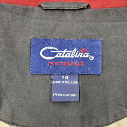 【現状渡し品】【メンズ】 CATALINA OUTERWEAR カタリナ SWING TOP BLOUSON スウィングトップ ブルゾン ジャケット アウター 146-250720-as-17-izu サイズ：2XL カラー：ブラック 万代Net店