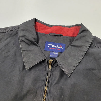 【現状渡し品】【メンズ】 CATALINA OUTERWEAR カタリナ SWING TOP BLOUSON スウィングトップ ブルゾン ジャケット アウター 146-250720-as-17-izu サイズ：2XL カラー：ブラック 万代Net店