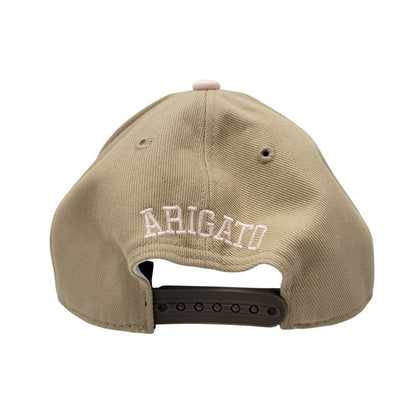 【中古品】【メンズ/レディース】 SAPEUR サプール LOGO BB CAP ロゴ ベースボールキャップ 帽子 185-250723-as-19-izu サイズ：F カラー：ベージュ×ピンク 万代Net店