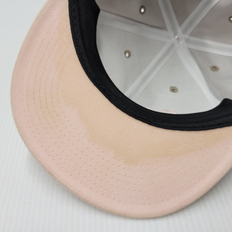 【中古品】【メンズ/レディース】 SAPEUR サプール LOGO BB CAP ロゴ ベースボールキャップ 帽子 185-250723-as-19-izu サイズ：F カラー：ベージュ×ピンク 万代Net店