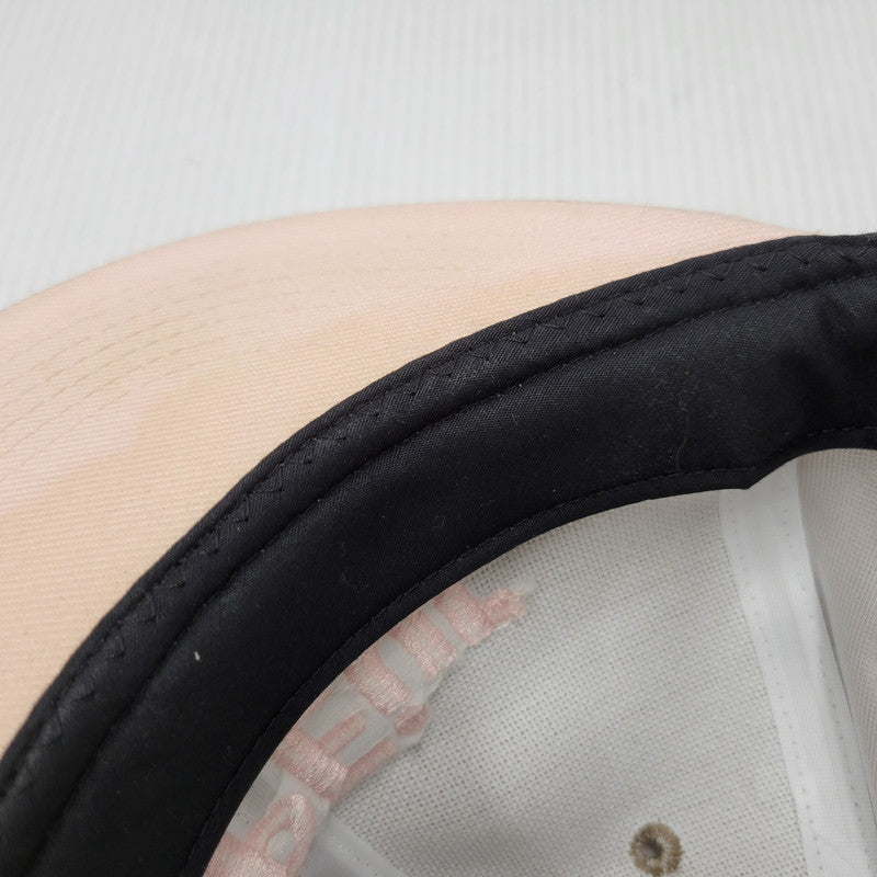 【中古品】【メンズ/レディース】 SAPEUR サプール LOGO BB CAP ロゴ ベースボールキャップ 帽子 185-250723-as-19-izu サイズ：F カラー：ベージュ×ピンク 万代Net店