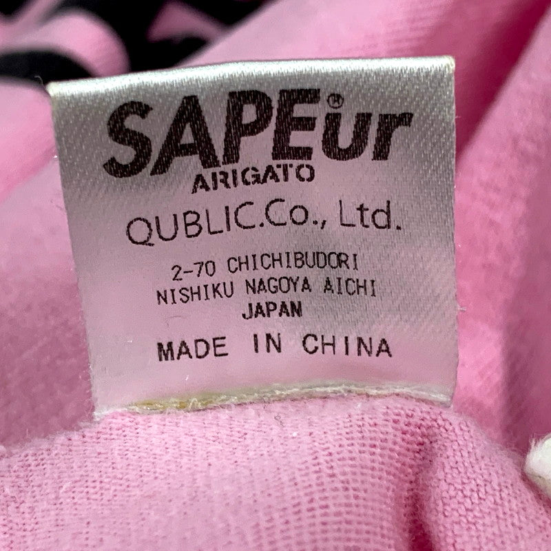 【中古品】【メンズ】 SAPEUR サプール VINTAGE ウィンテージ SNOOPY SS TEE スヌーピー Tシャツ 半袖 トップス 142-250721-rk-15-izu サイズ：XL カラー：ピンク 万代Net店