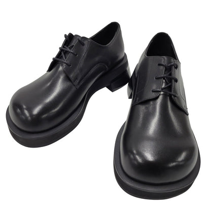 【中古美品】【メンズ】 HARE ハレ BOLDTOE DRESS SHOES HA040095OR ボールドトゥ ドレスシューズ 靴 164-250723-as-17-izu サイズ：M カラー：ブラック 万代Net店