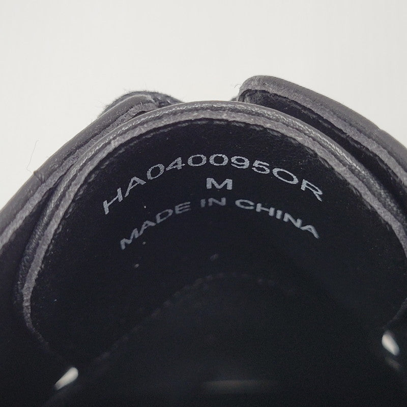 【中古美品】【メンズ】 HARE ハレ BOLDTOE DRESS SHOES HA040095OR ボールドトゥ ドレスシューズ 靴 164-250723-as-17-izu サイズ：M カラー：ブラック 万代Net店