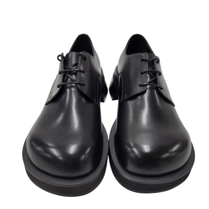 【中古美品】【メンズ】 HARE ハレ BOLDTOE DRESS SHOES HA040095OR ボールドトゥ ドレスシューズ 靴 164-250723-as-17-izu サイズ：M カラー：ブラック 万代Net店