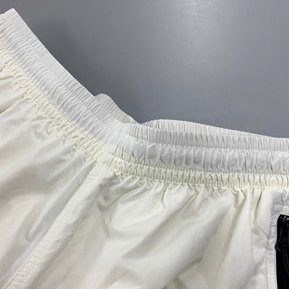 【中古品】【メンズ】 adidas アディダス ADS200 TRACK PANTS JX8964 トラックパンツ ジャージ ロゴ プリント ズボン ボトムス 159-250722-ay-09-izu サイズ：L カラー：ホワイト 万代Net店