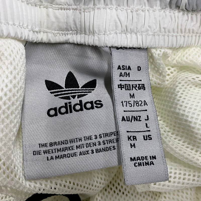 【中古品】【メンズ】 adidas アディダス ADS200 TRACK PANTS JX8964 トラックパンツ ジャージ ロゴ プリント ズボン ボトムス 159-250722-ay-09-izu サイズ：L カラー：ホワイト 万代Net店