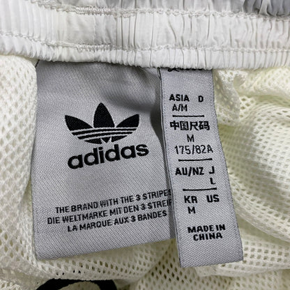 【中古品】【メンズ】 adidas アディダス ADS200 TRACK PANTS JX8964 トラックパンツ ジャージ ロゴ プリント ズボン ボトムス 159-250722-ay-09-izu サイズ：L カラー：ホワイト 万代Net店