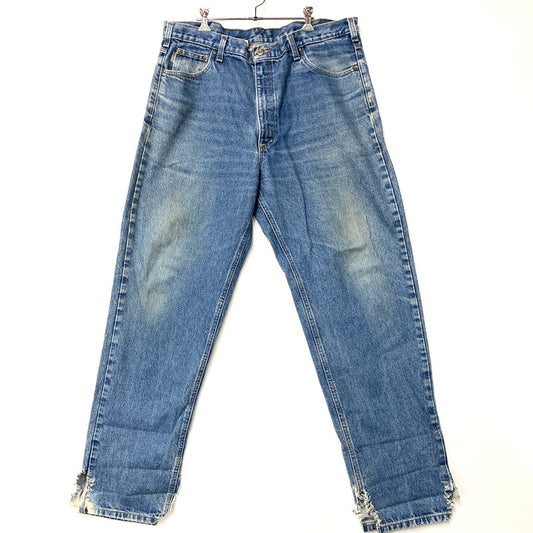 【現状渡し品】【メンズ】 Carhartt カーハート RELAXED FIT DENIM PANTS B17 DST リラックス フィット デニムパンツ メキシコ製 ジーンズ ズボン ボトムス 157-250722-ay-02-izu サイズ：40×34 カラー：インディゴ 万代Net店