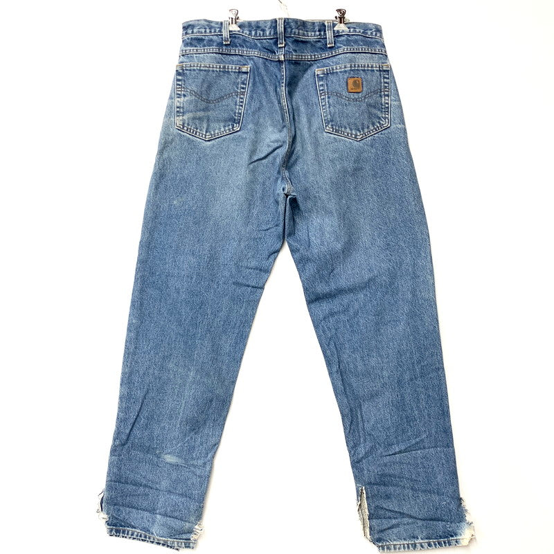 【現状渡し品】【メンズ】 Carhartt カーハート RELAXED FIT DENIM PANTS B17 DST リラックス フィット デニムパンツ メキシコ製 ジーンズ ズボン ボトムス 157-250722-ay-02-izu サイズ：40×34 カラー：インディゴ 万代Net店