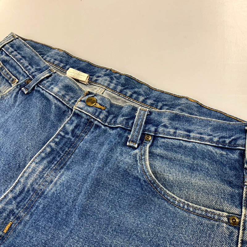 【現状渡し品】【メンズ】 Carhartt カーハート RELAXED FIT DENIM PANTS B17 DST リラックス フィット デニムパンツ メキシコ製 ジーンズ ズボン ボトムス 157-250722-ay-02-izu サイズ：40×34 カラー：インディゴ 万代Net店