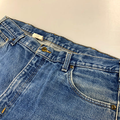【現状渡し品】【メンズ】 Carhartt カーハート RELAXED FIT DENIM PANTS B17 DST リラックス フィット デニムパンツ メキシコ製 ジーンズ ズボン ボトムス 157-250722-ay-02-izu サイズ：40×34 カラー：インディゴ 万代Net店
